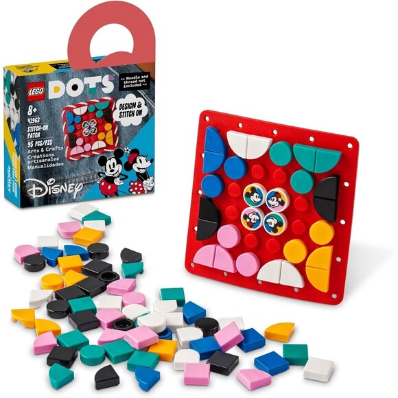 LEGO 41963 Disney Mickey and Minnie Mouse Stitch-On Patch DOTS Sealed/New - Picture 1 of 13